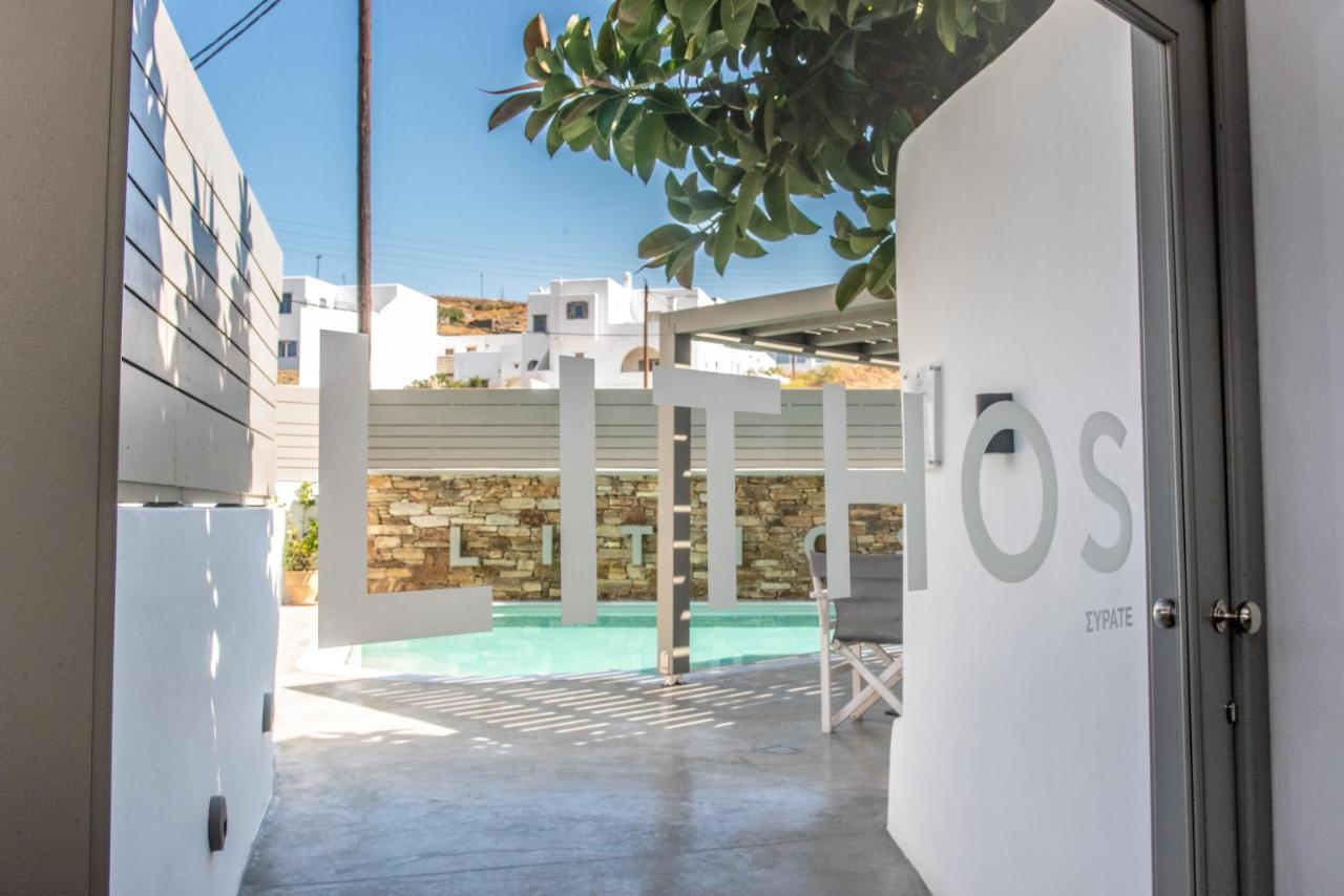 Lithos Luxury Suites Tinos Ngoại thất bức ảnh