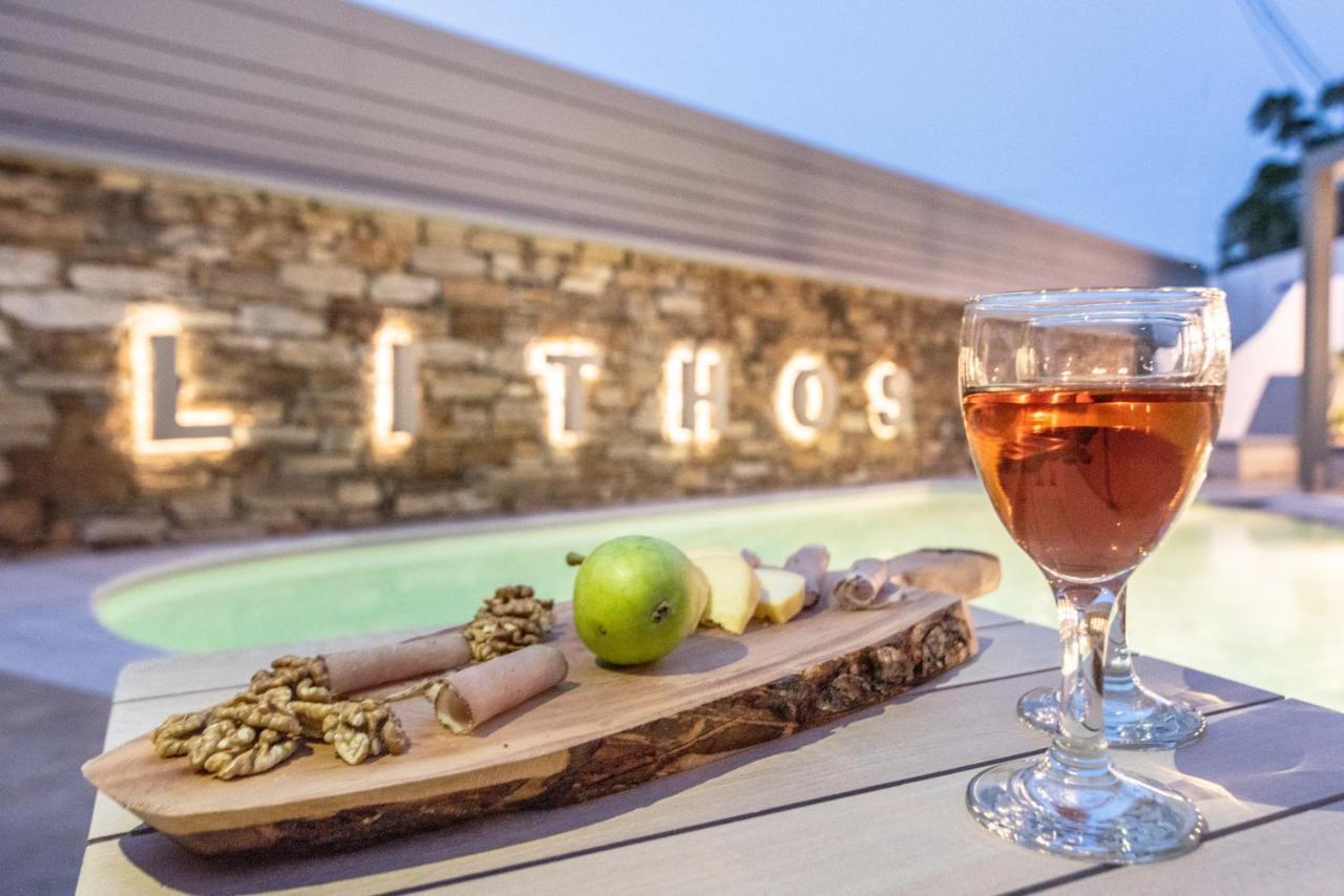 Lithos Luxury Suites Tinos Ngoại thất bức ảnh