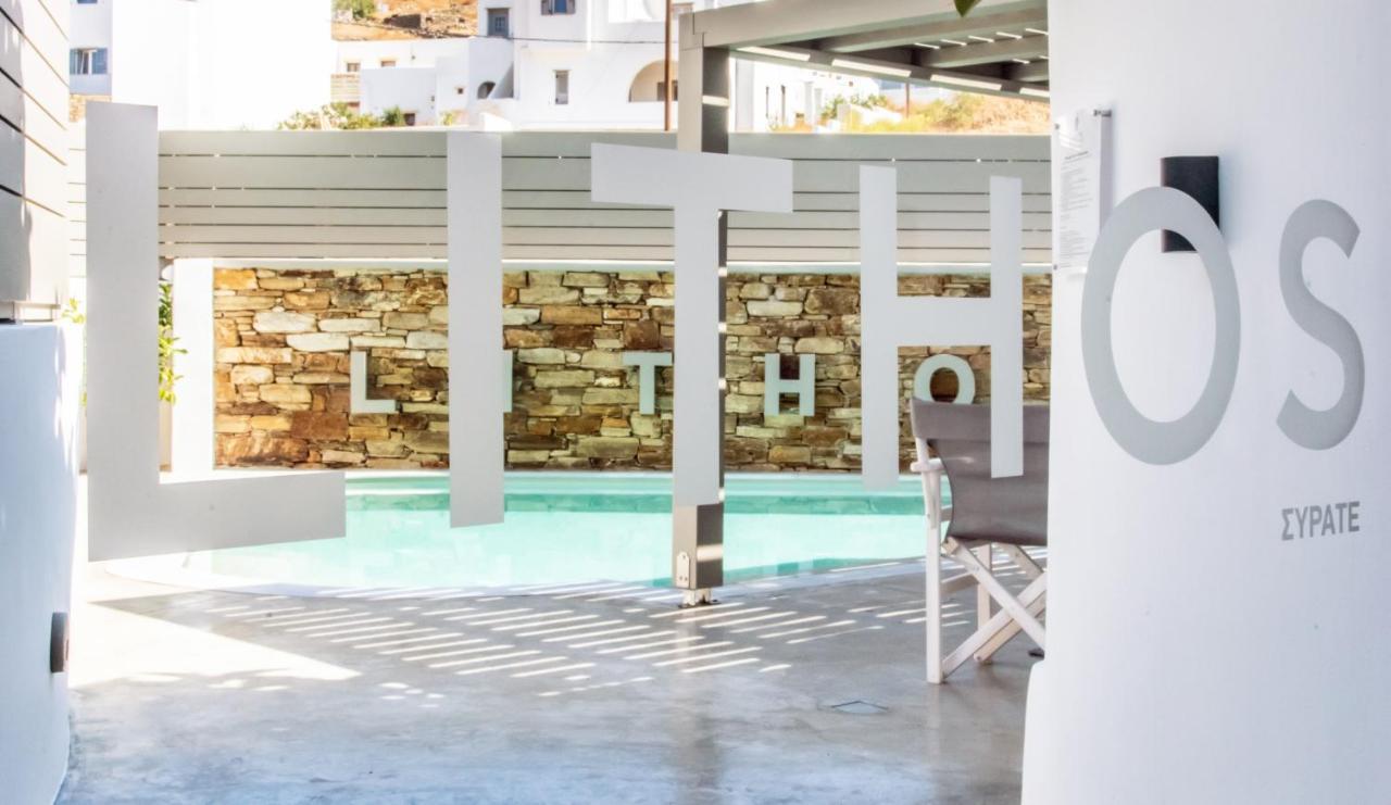 Lithos Luxury Suites Tinos Ngoại thất bức ảnh